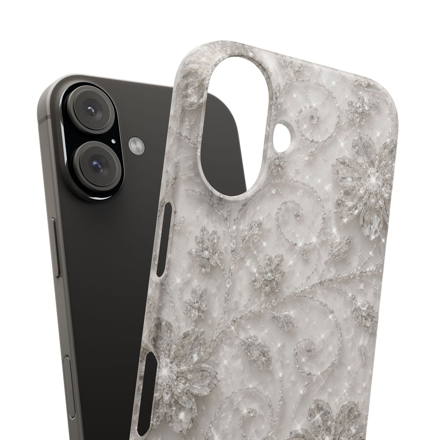 Glittery Floral Case