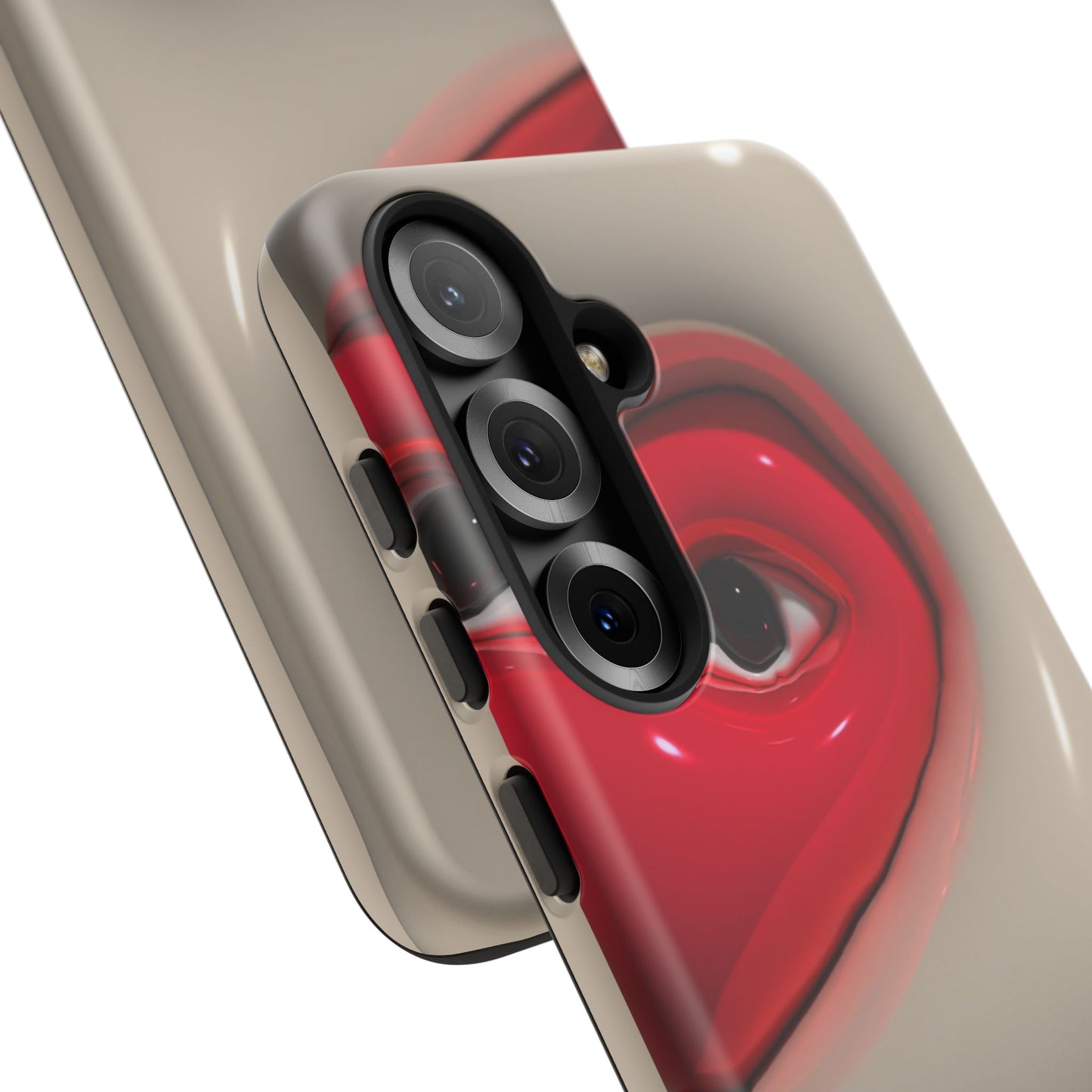 Red Heart Eyes Tough Case