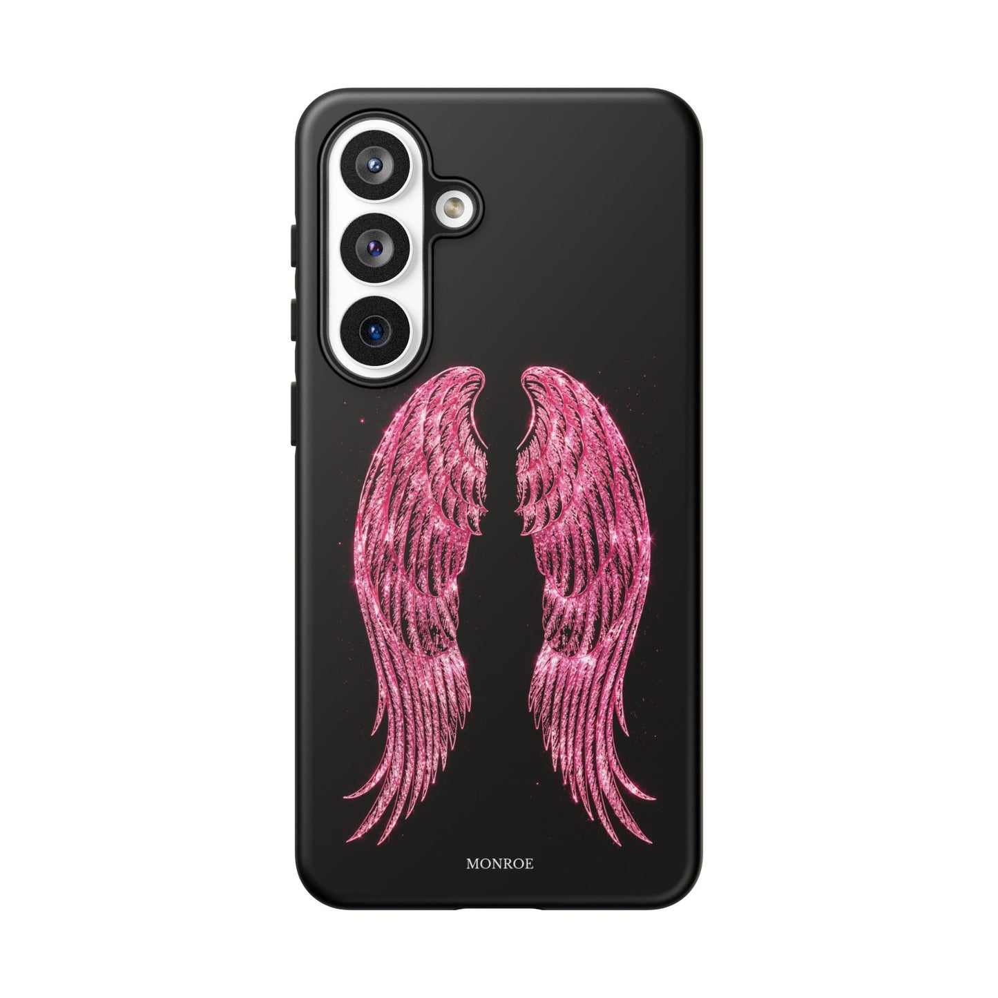 Pink Glitter Angel Tough Case
