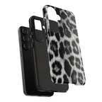 B&W Leopard Phone Case