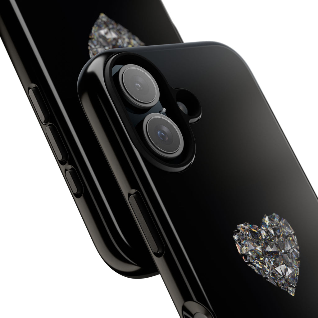Crystal Heart Phone Case
