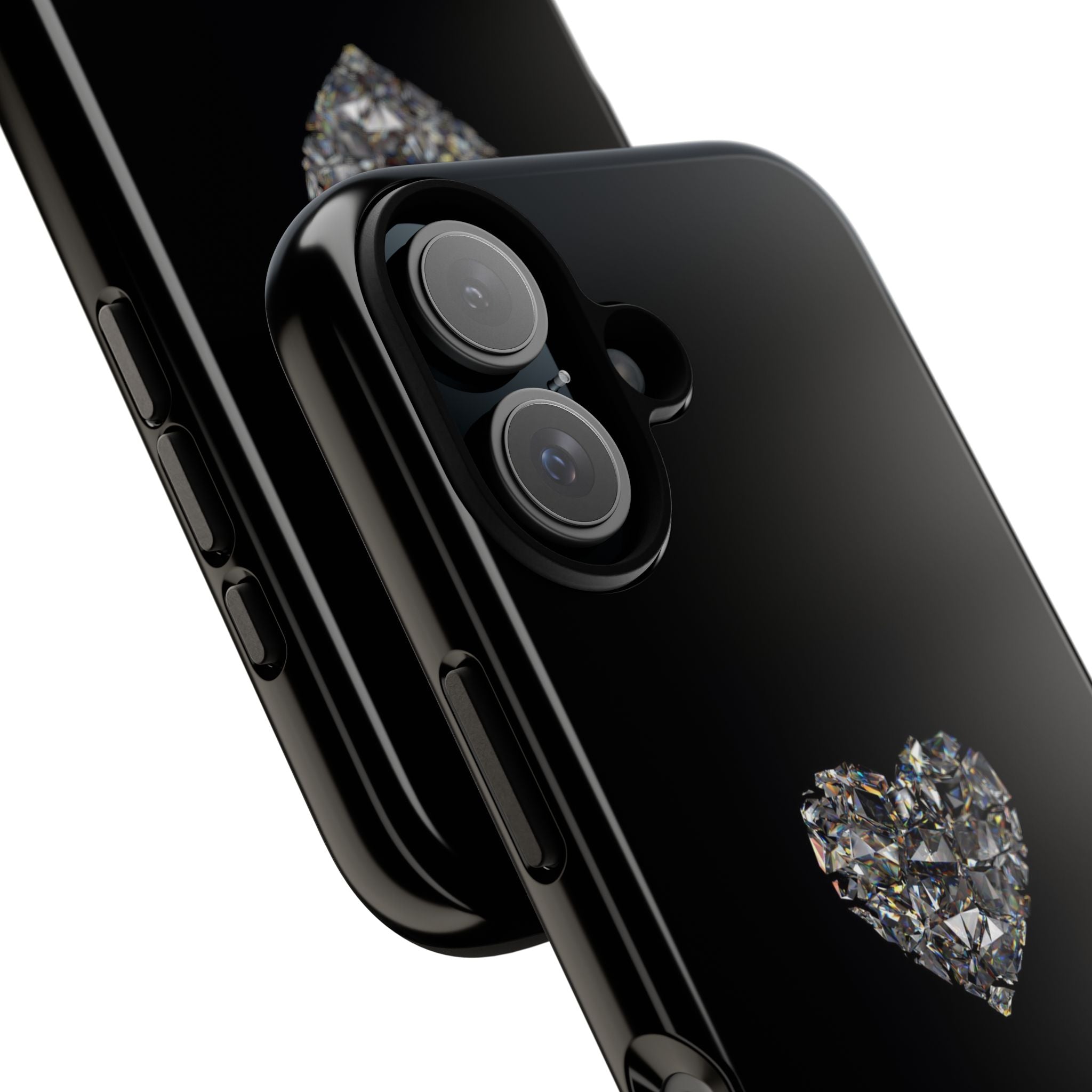 Crystal Heart Phone Case