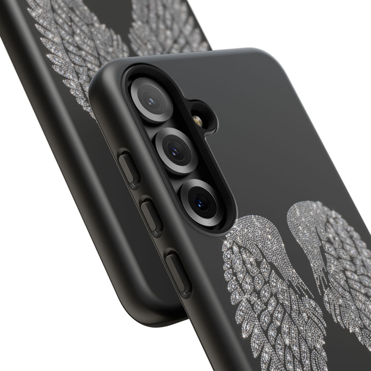 Silver Angel Wings Tough Case
