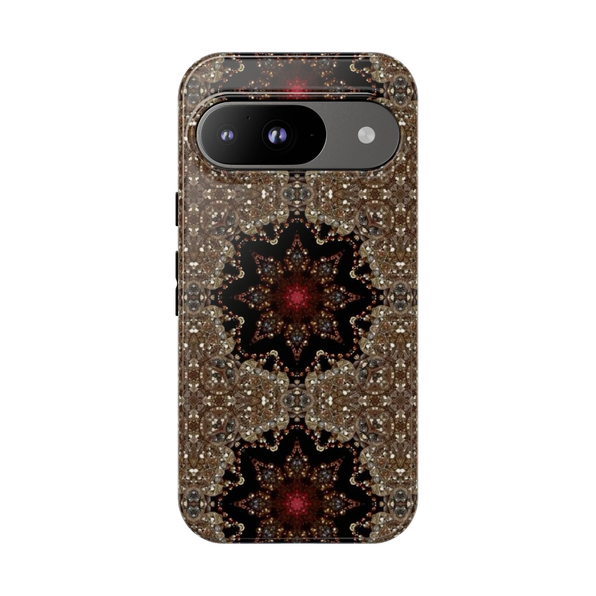 Brown Mandala Tough Protective Case
