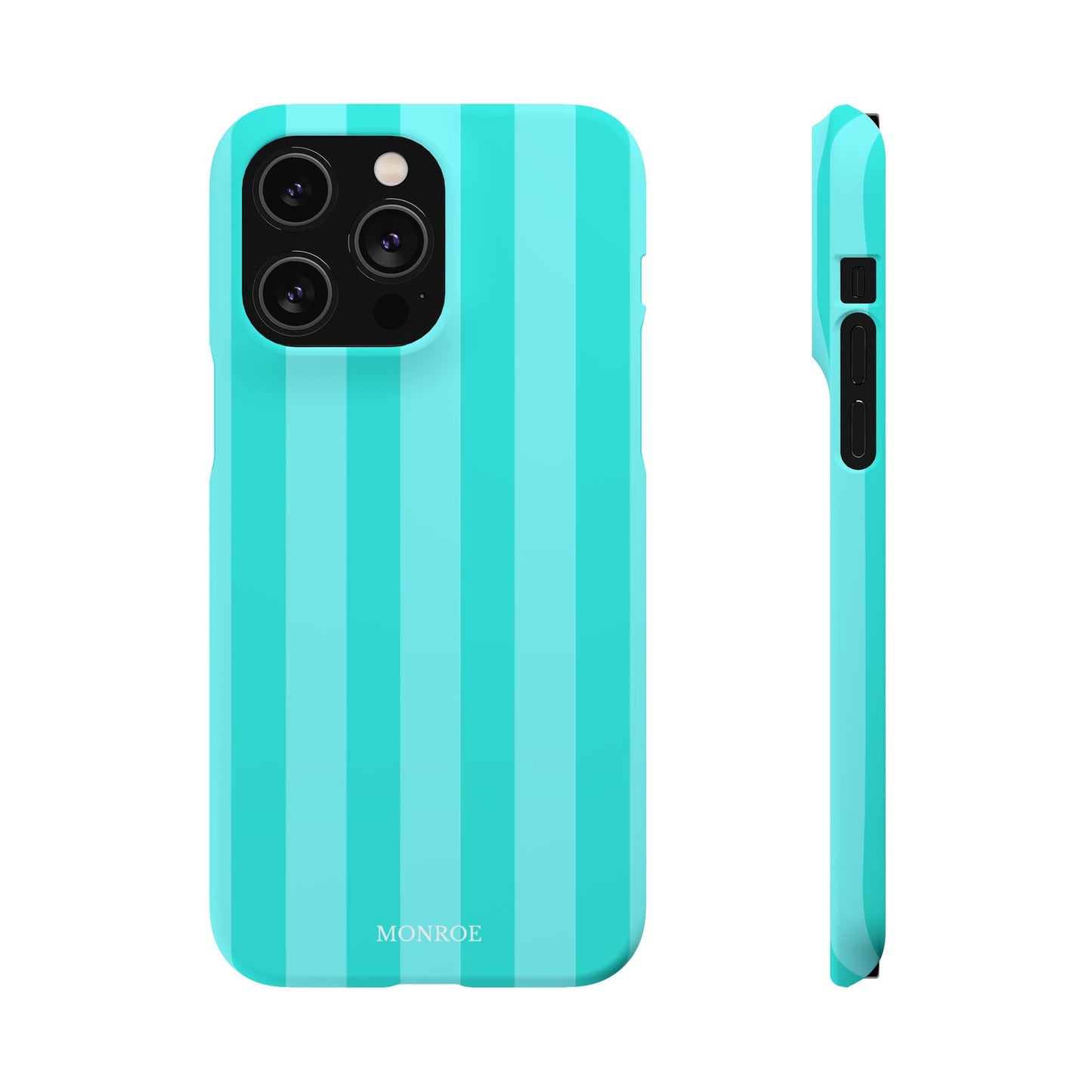 Striped Aqua Case