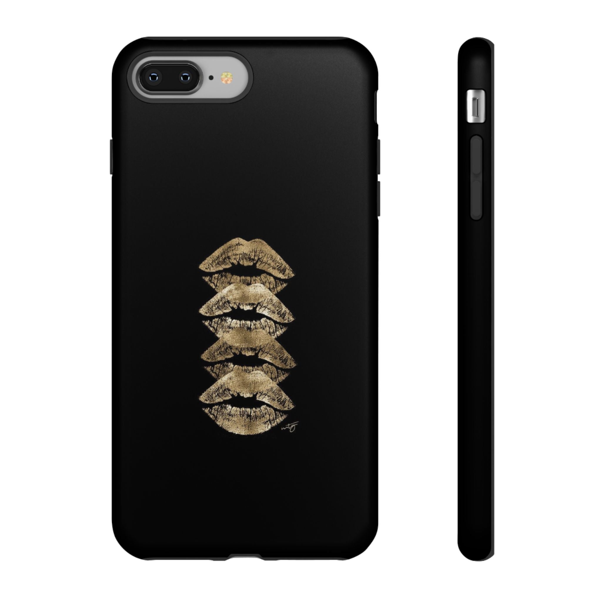 Golden Lipstick Phone Case