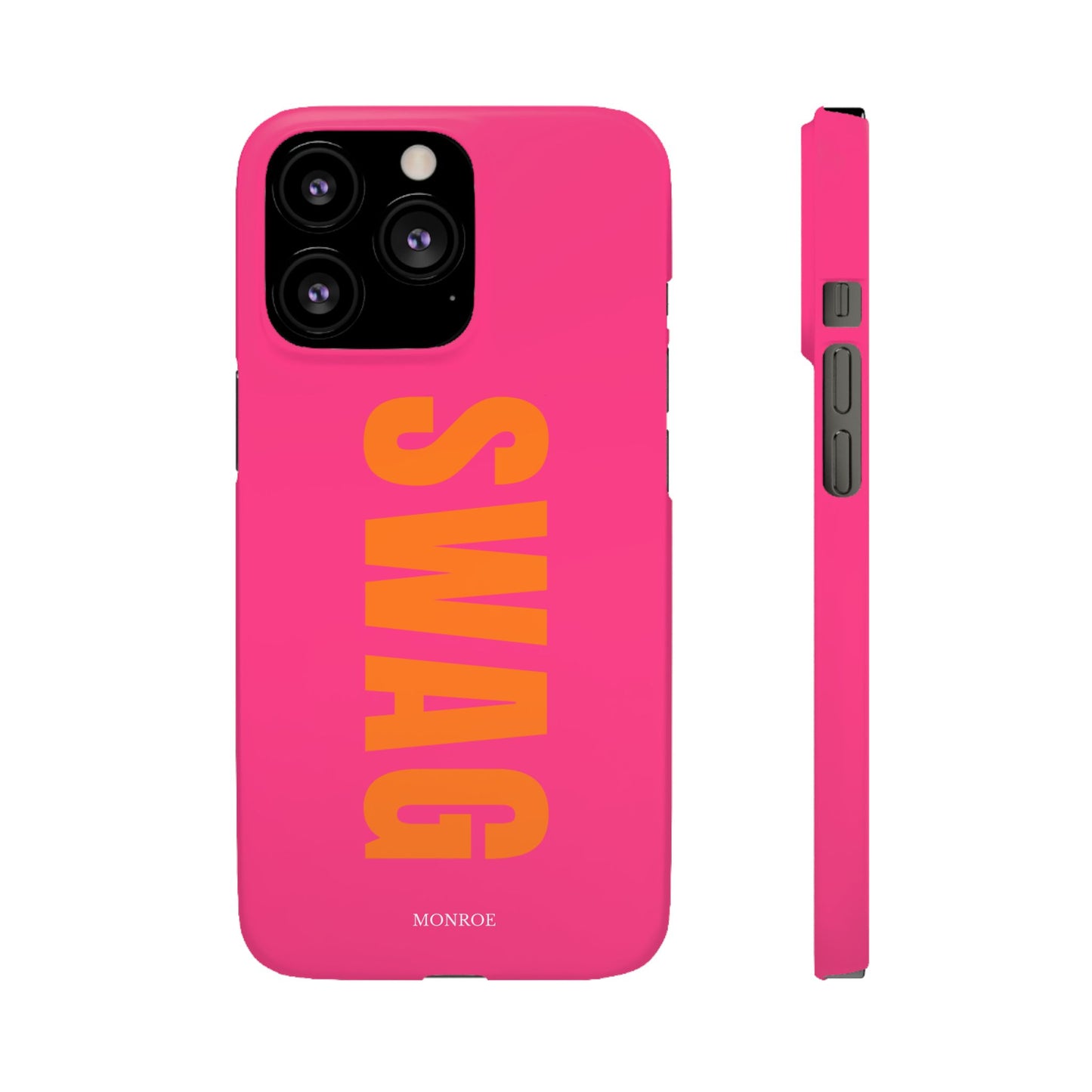Bold Pink "SWAG" Case