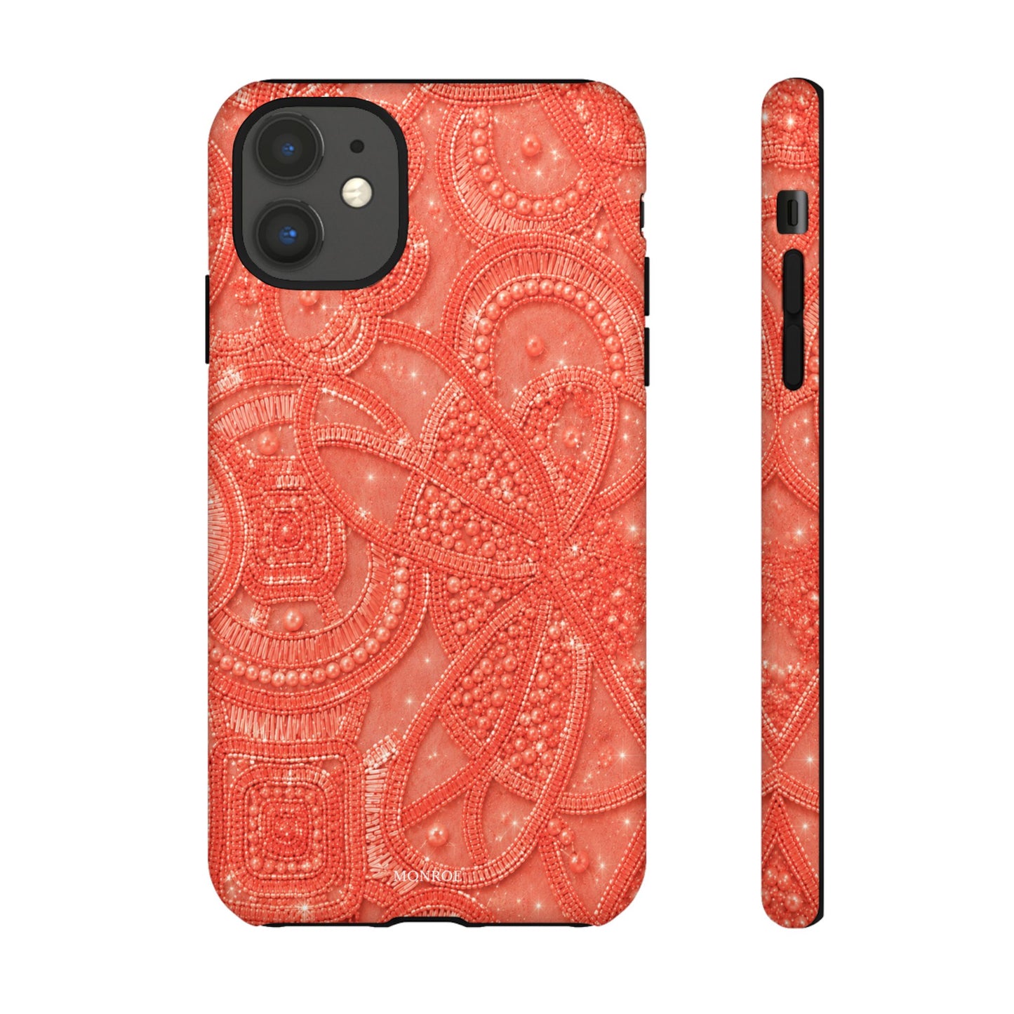 Coral Lace Tough Case