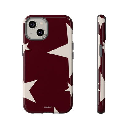 Burgundy Stars Tough Case