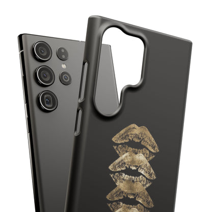 Gold Kiss Stack Case