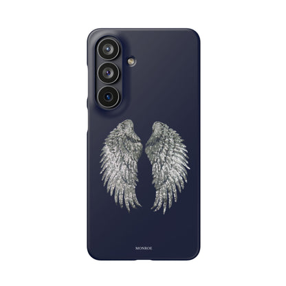 Navy Angel Wings Case