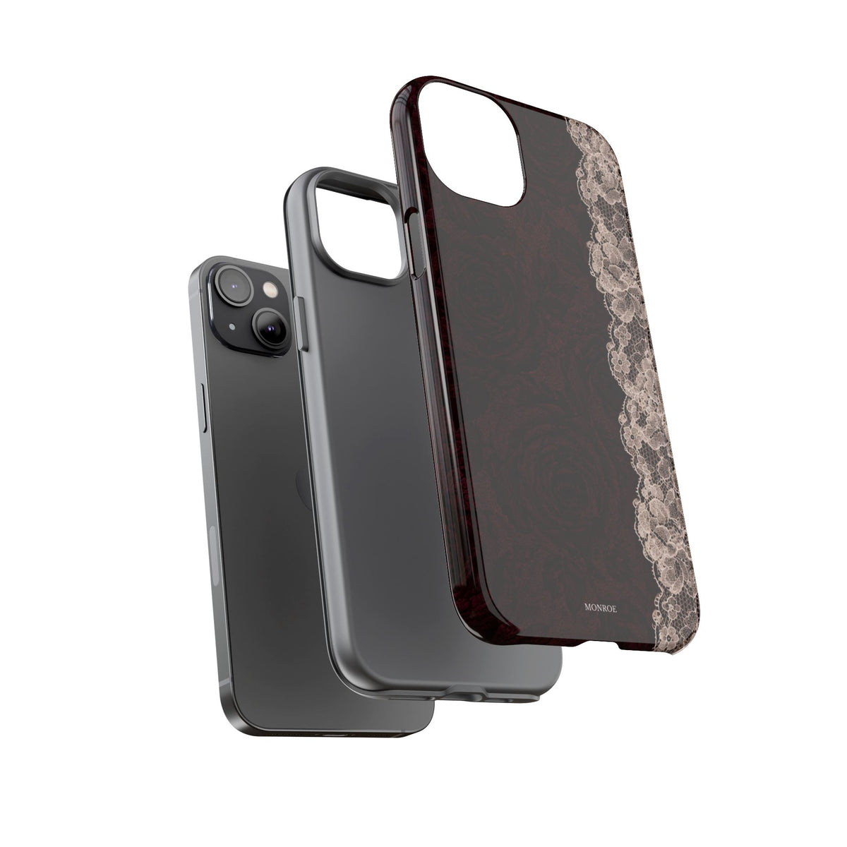 Burgundy Rose Tough Case