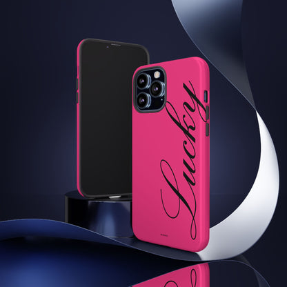 Hot Pink 'Lucky' Tough Case