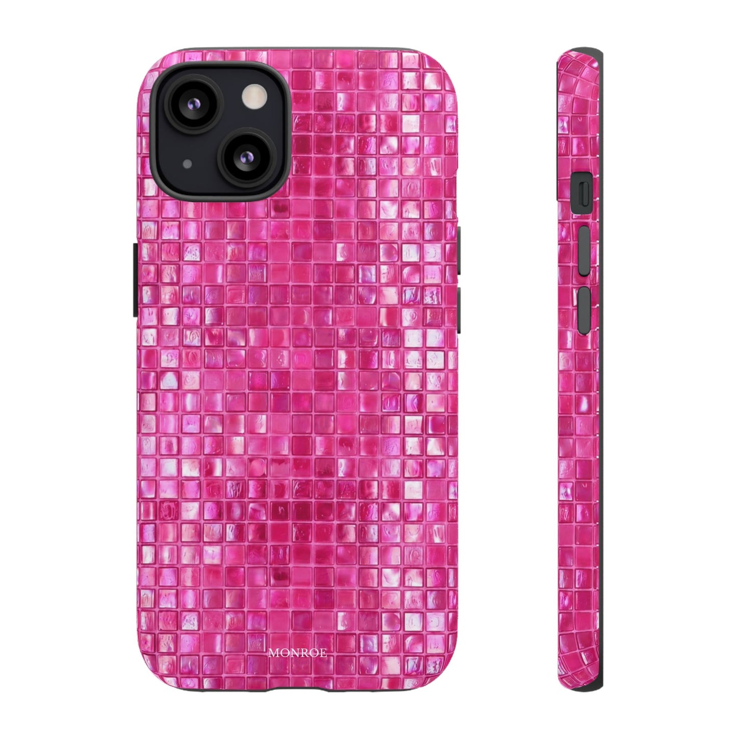 Hot Pink Mosaic Tough Case