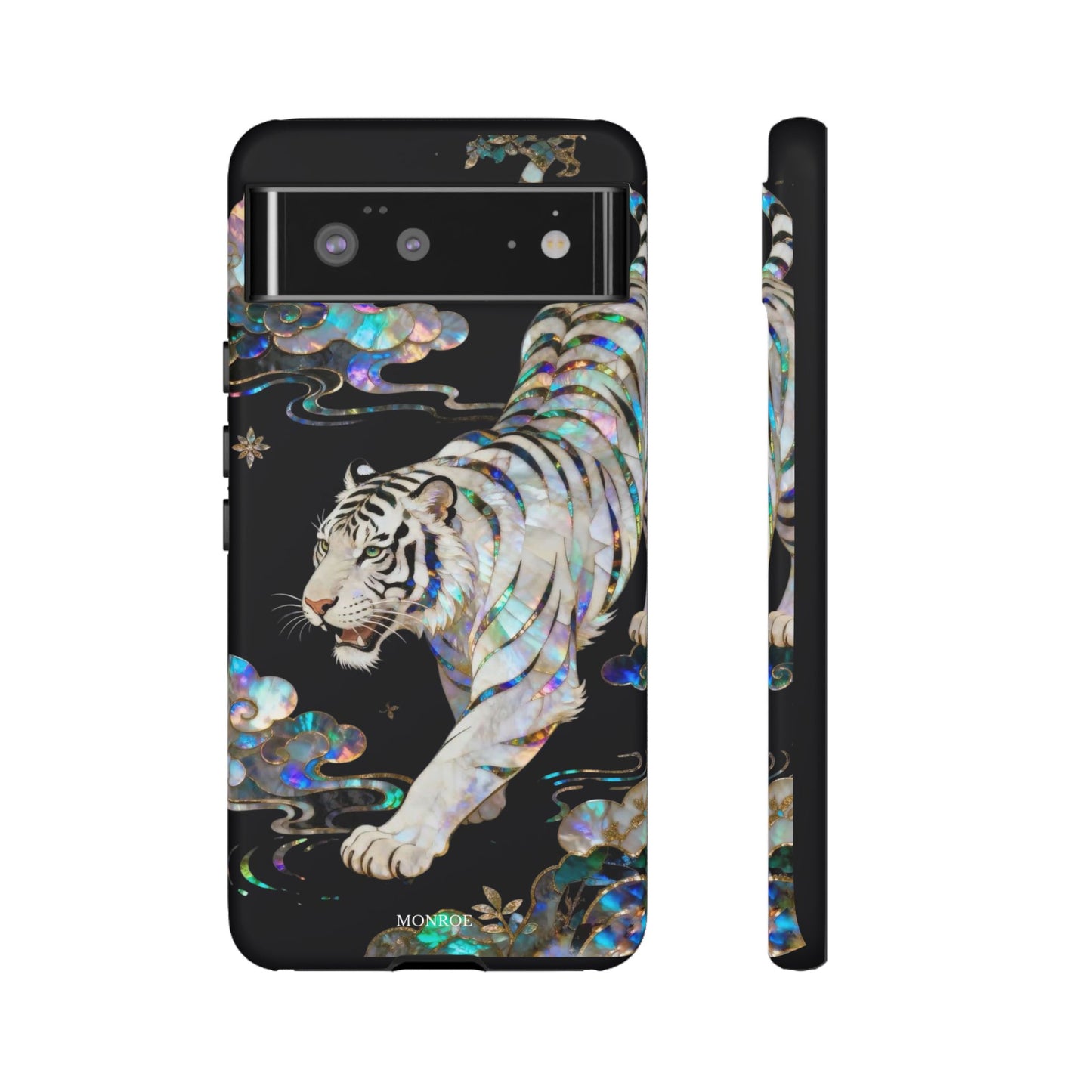 Iridescent White Tiger Tough Case