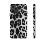 B&W Leopard Phone Case