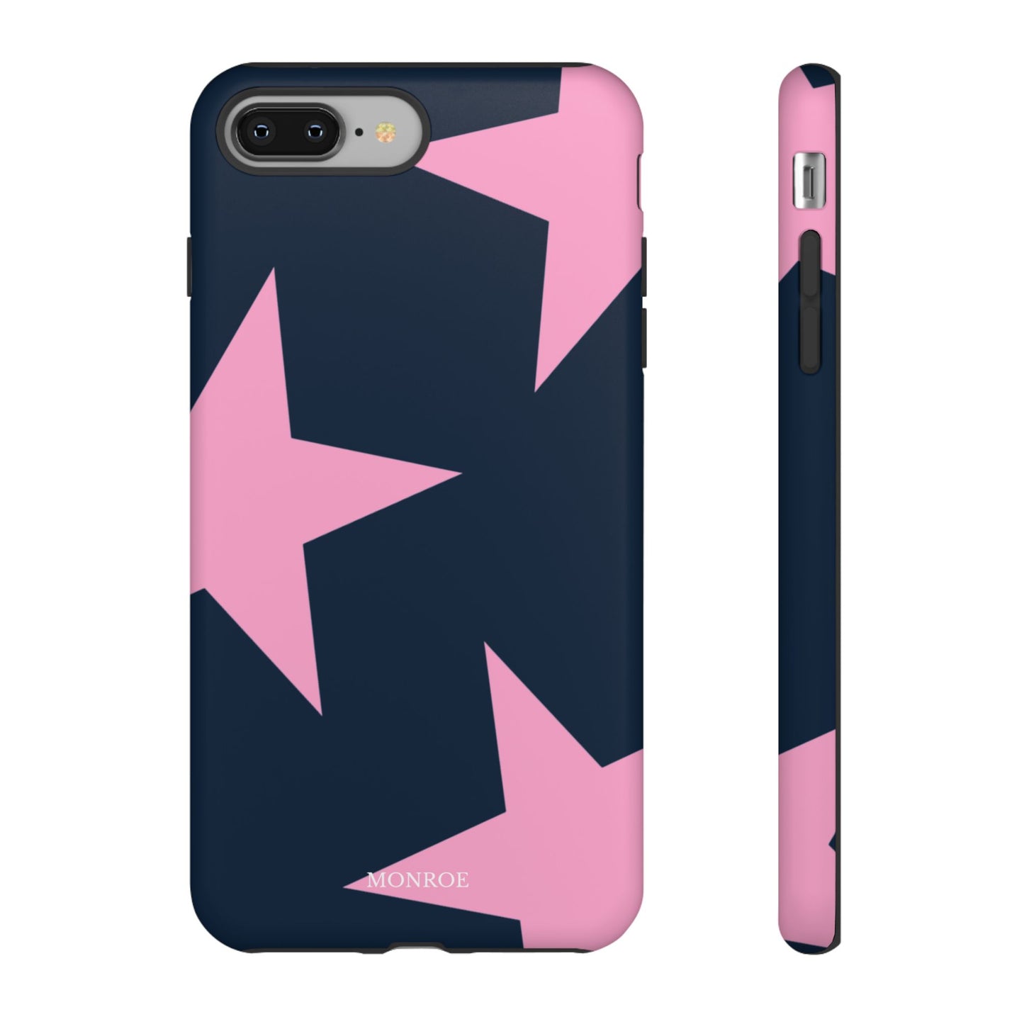 Navy & Pink Star Tough Cover