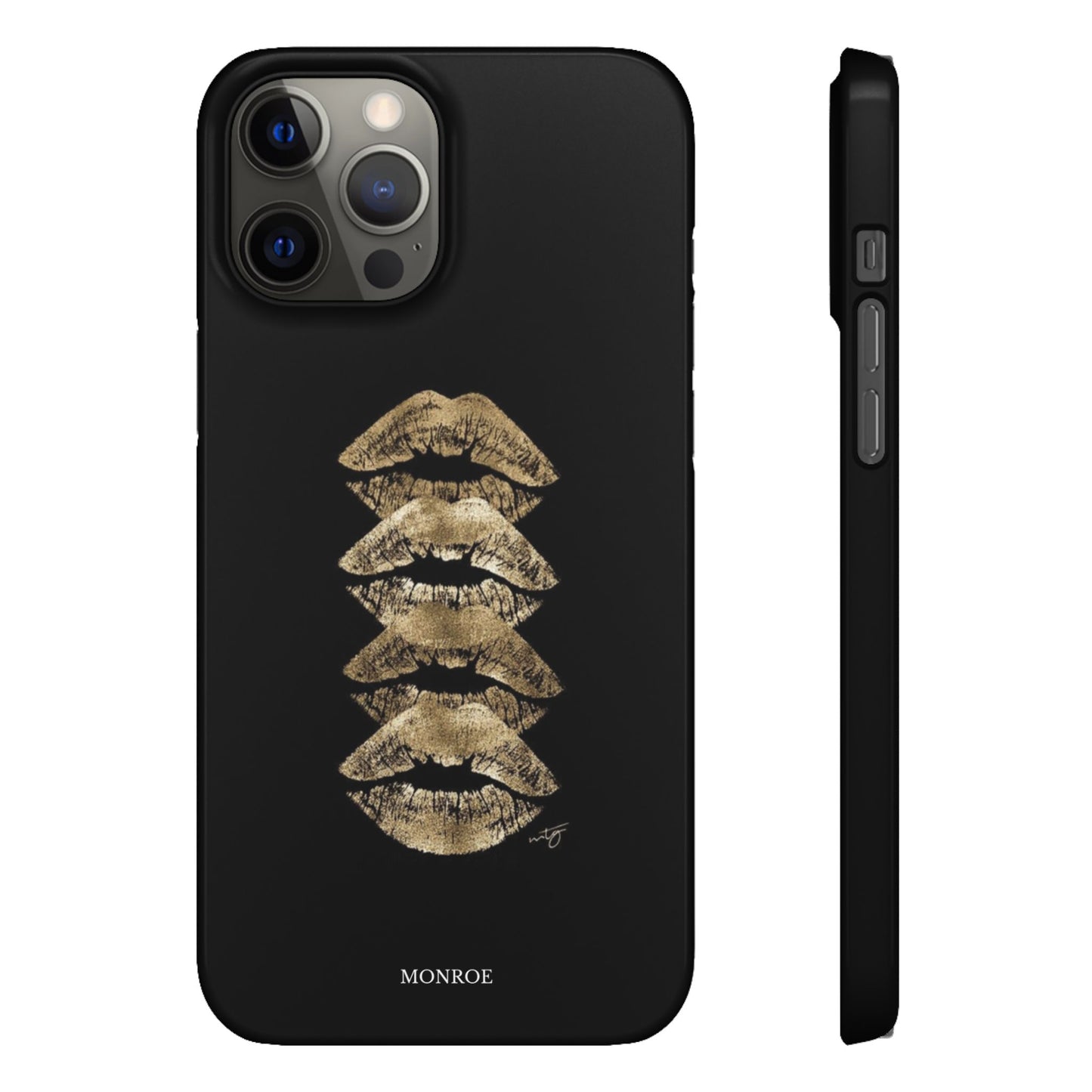 Gold Kiss Stack Case