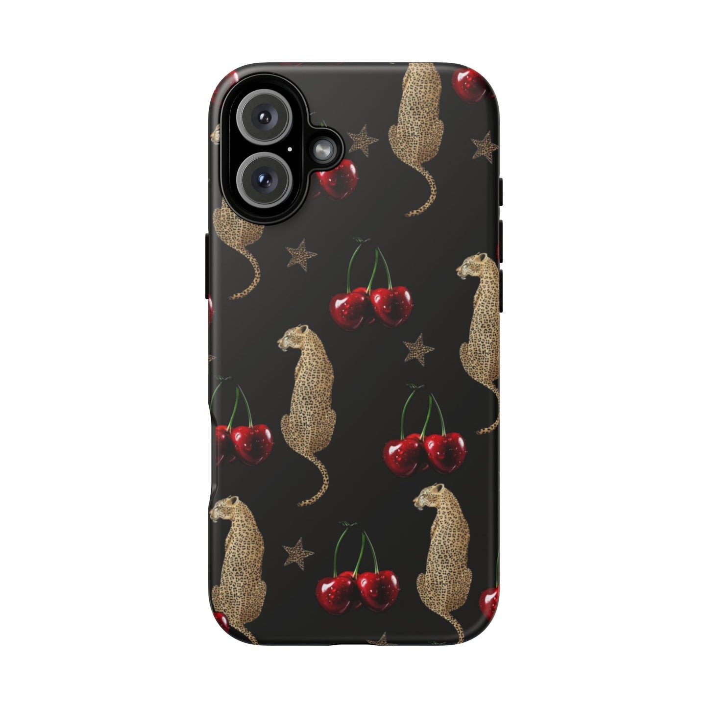 Leopard & Cherry Tough Case