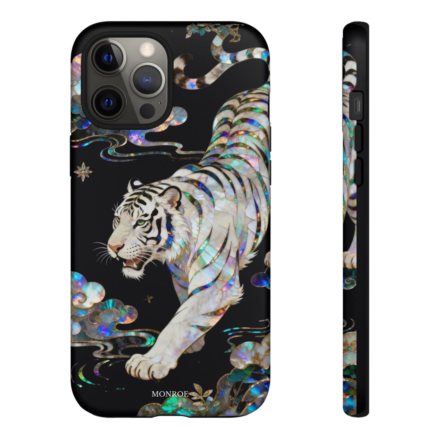 Iridescent White Tiger Tough Case