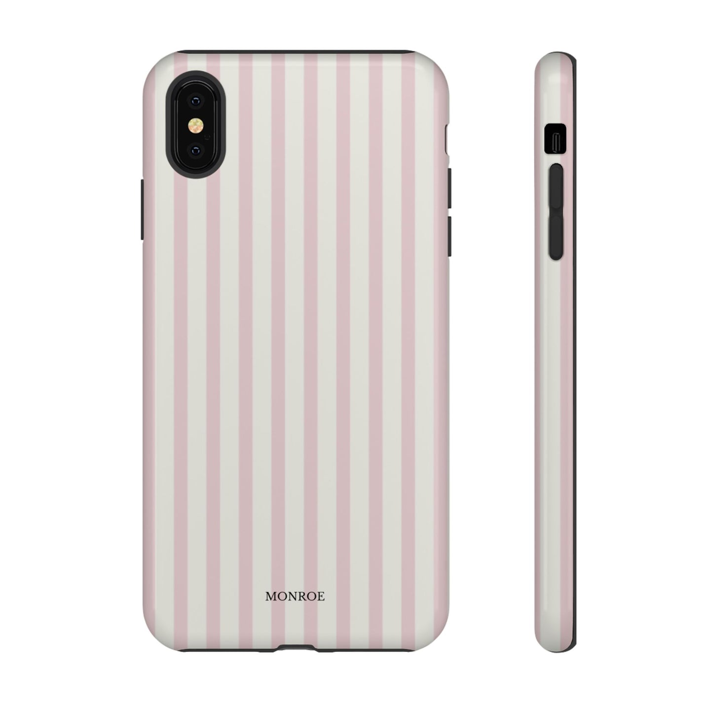 Light Pink Stripe Tough Phone Case