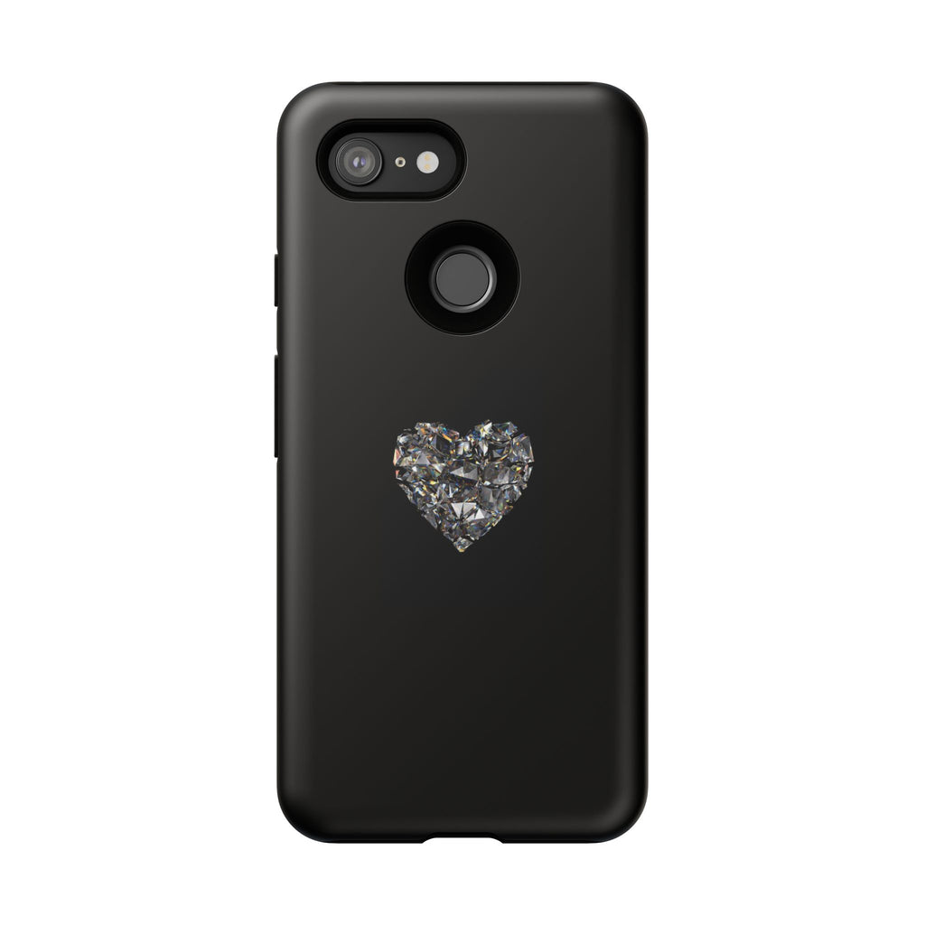 Crystal Heart Phone Case