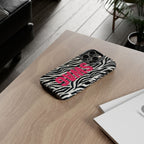 'SWAG' Zebra Print Tough Case