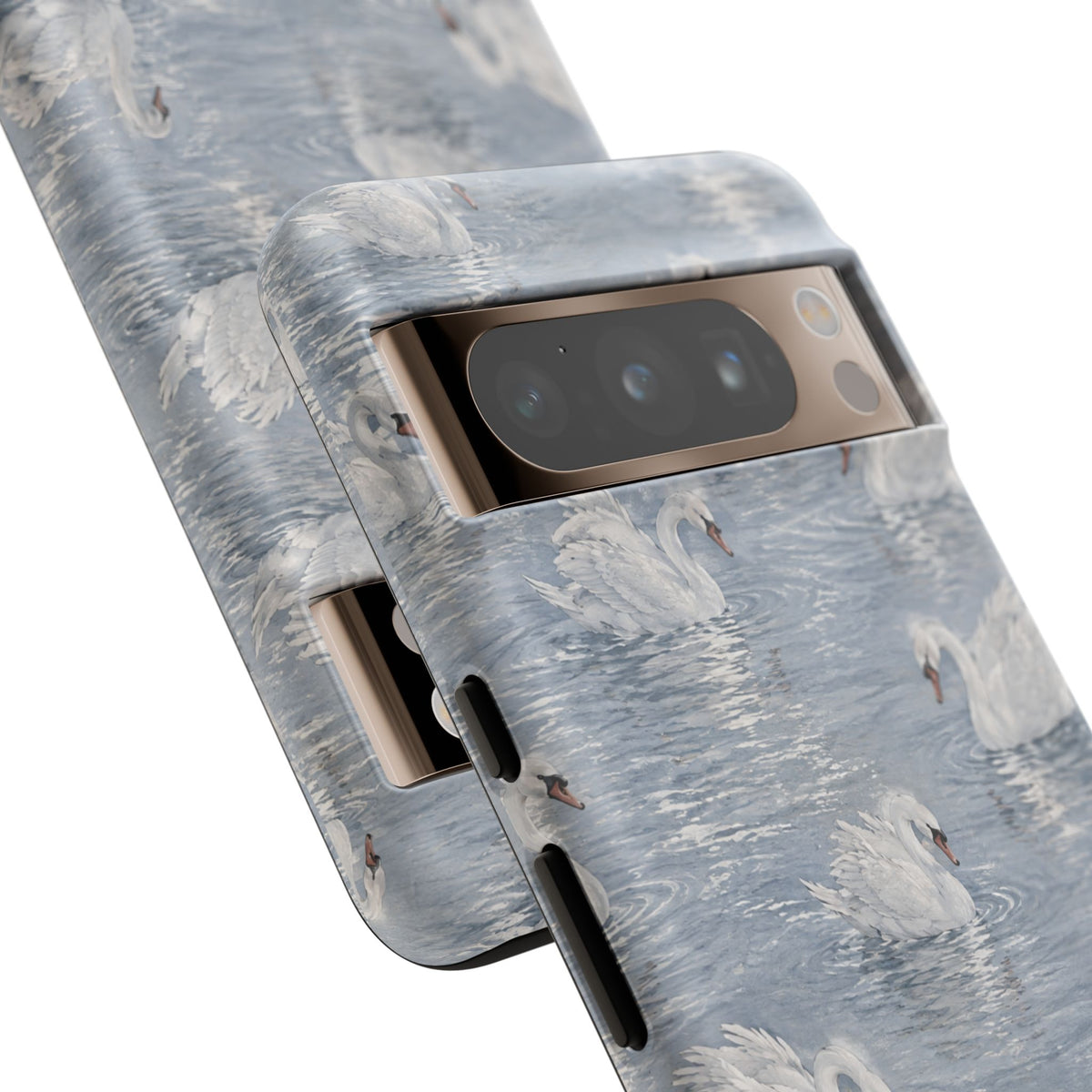 Swan Pattern Tough Case