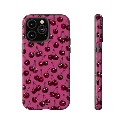 Burgundy Cherries Tough Case