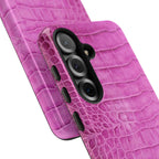 Purple Croc Phone Case
