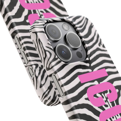Icon Zebra Striped Case
