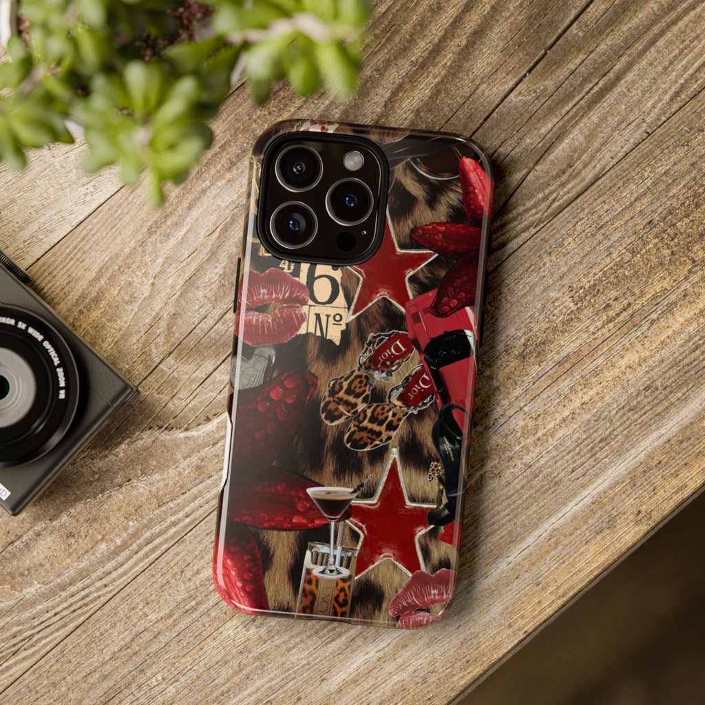 Cheetah Red Phone Case