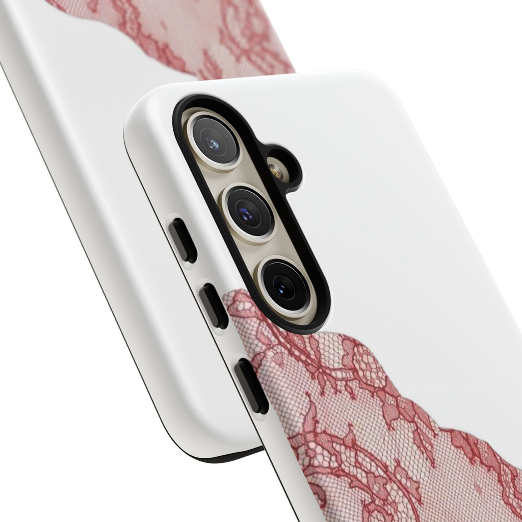 Red Lace Phone Case
