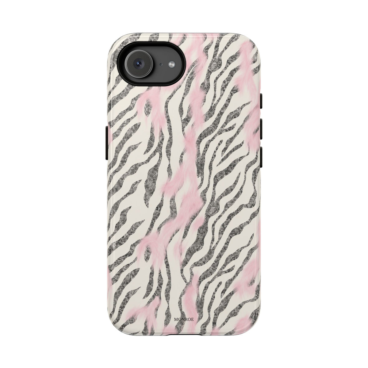 Light Pink Zebra Tough Case