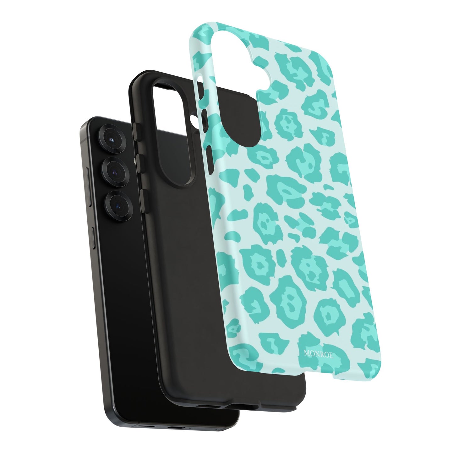 Teal Leopard Tough Case