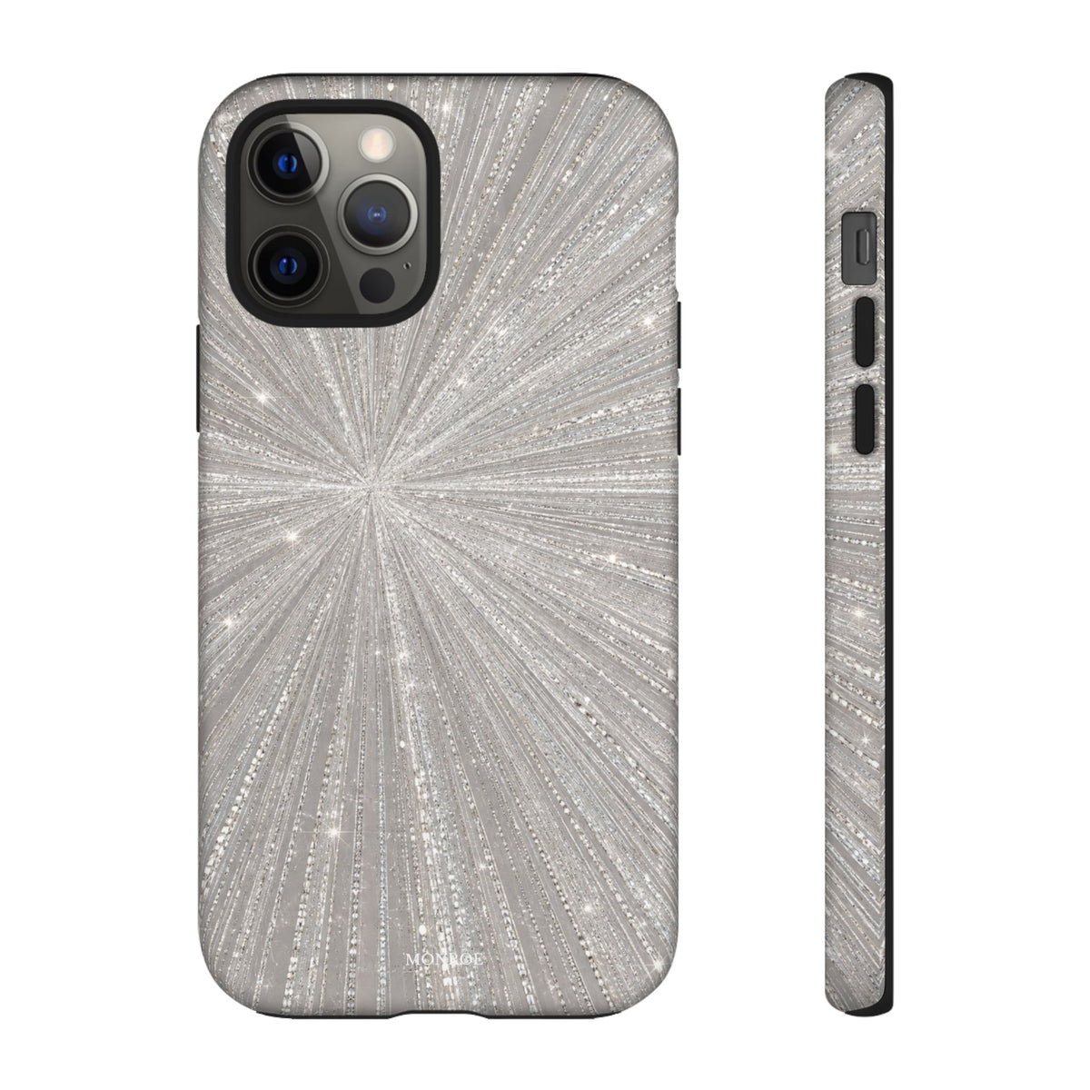Sparkling Silver Burst Tough Case