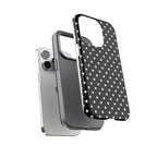 Black Polka Dot Phone Case