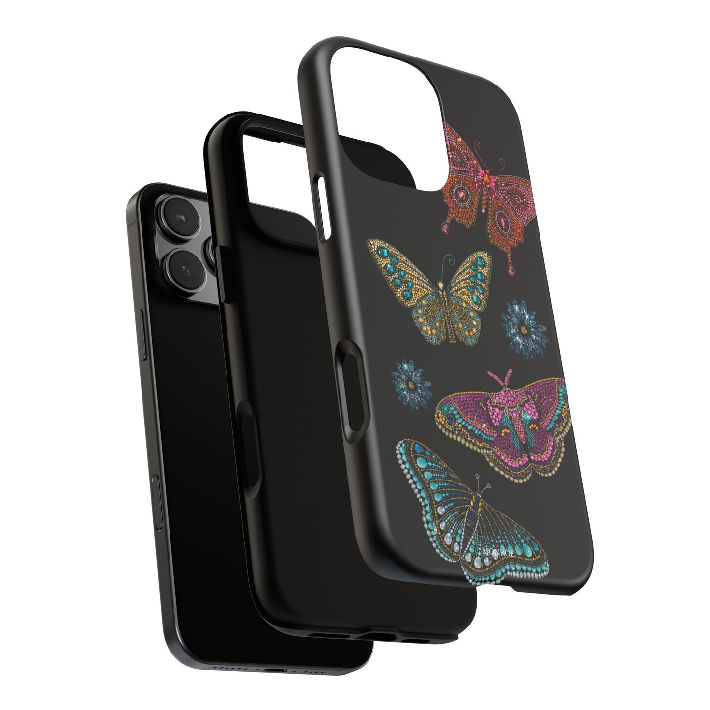 Butterfly Beaded Tough Case