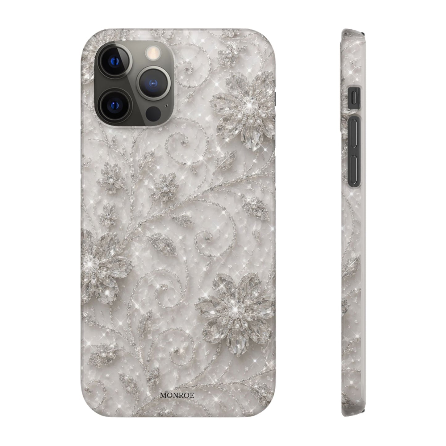 Glittery Floral Case
