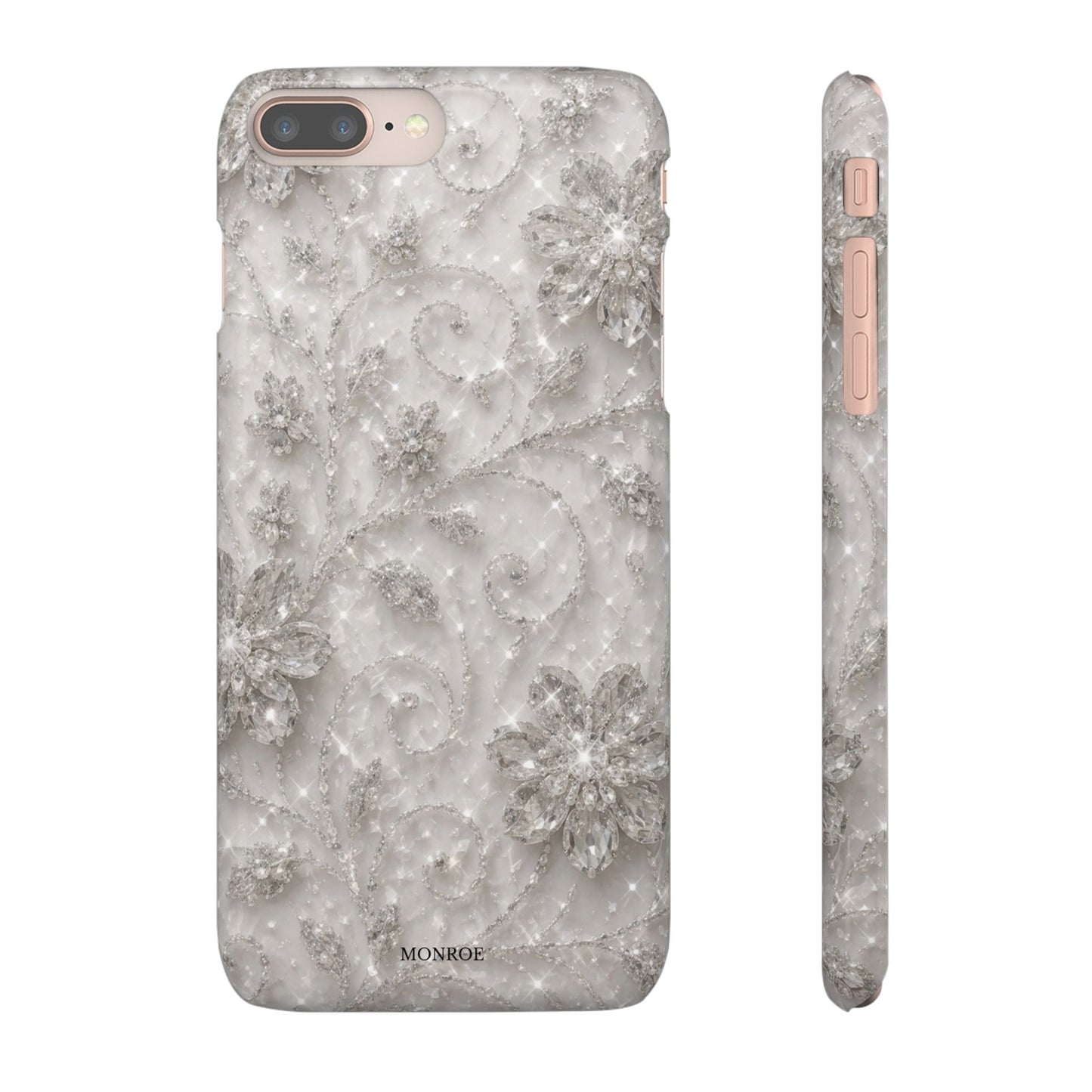 Glittery Floral Case
