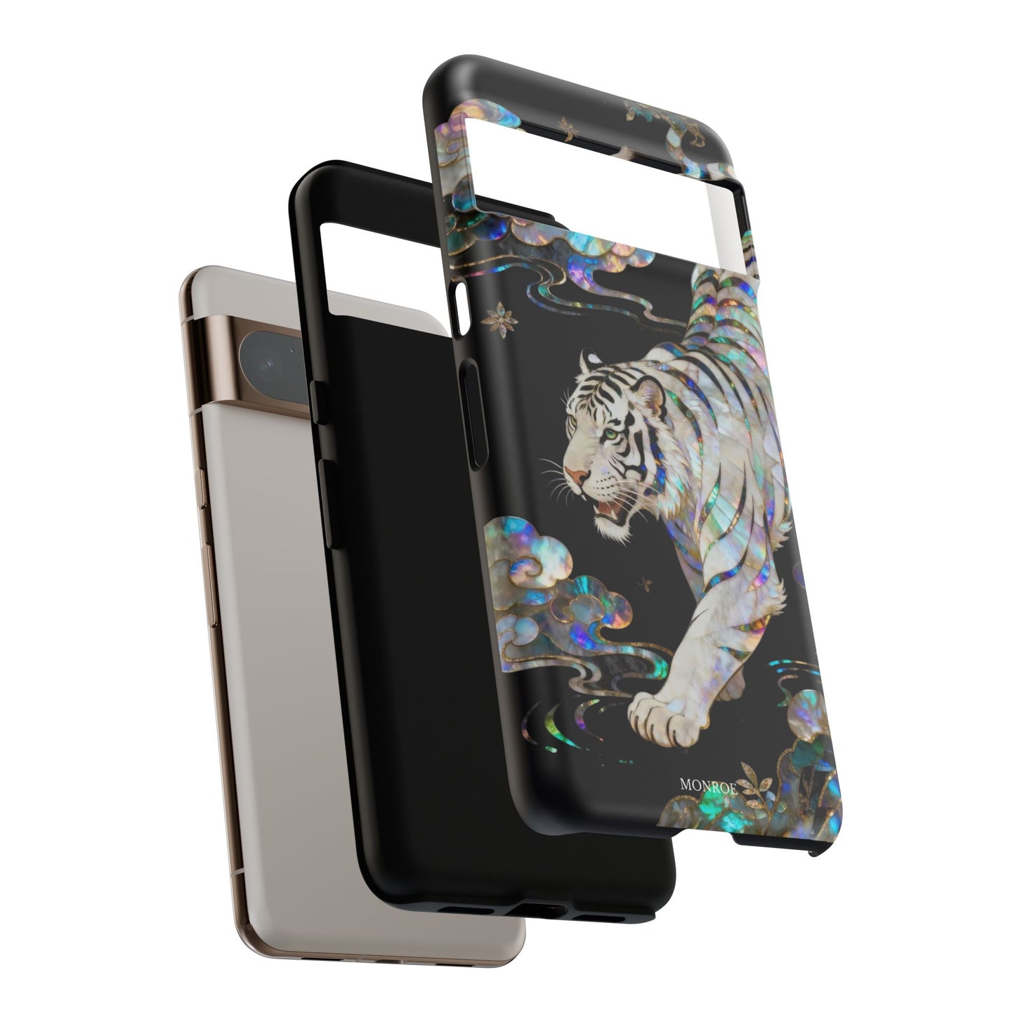 Iridescent White Tiger Tough Case