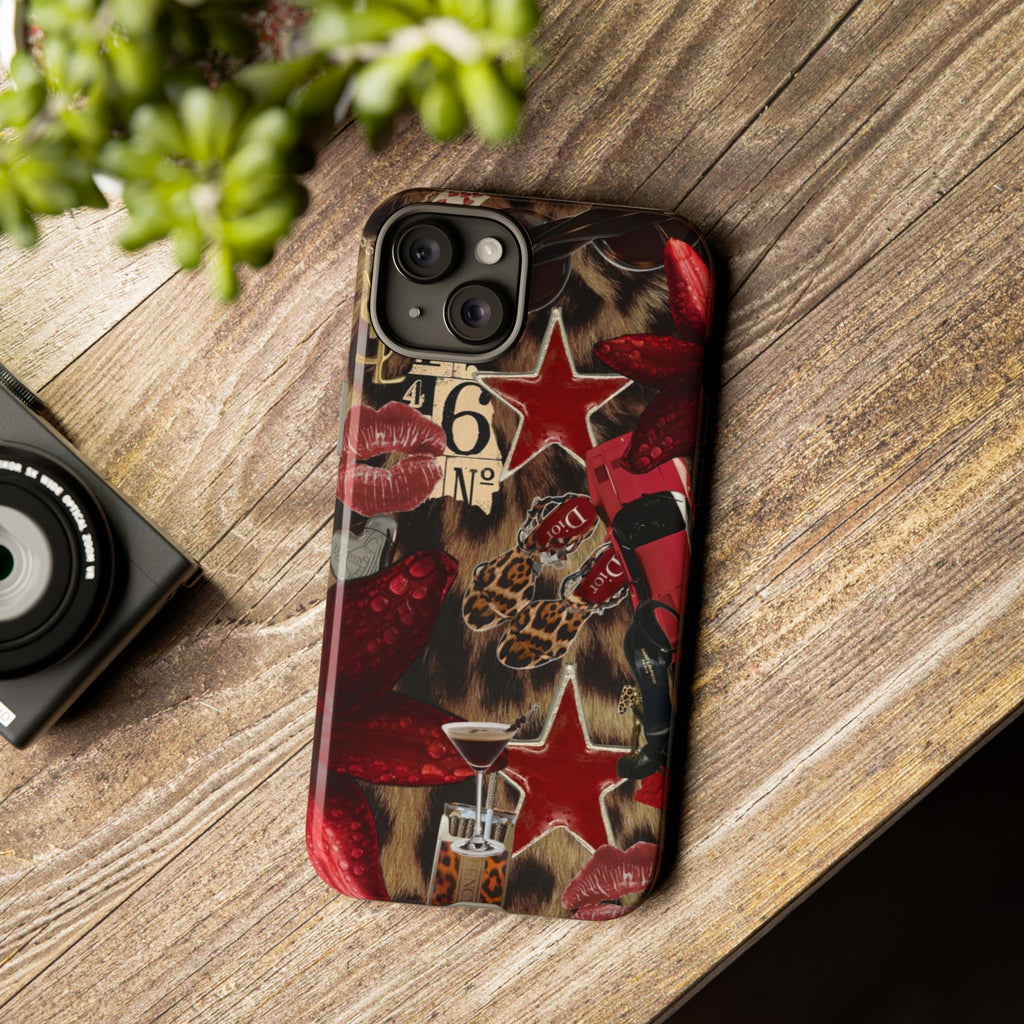 Cheetah Red Phone Case