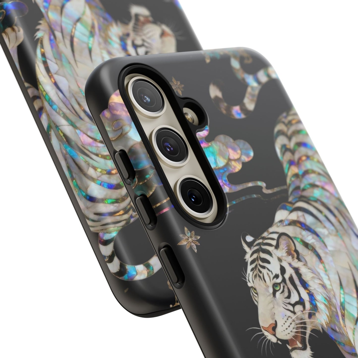 Iridescent White Tiger Tough Case