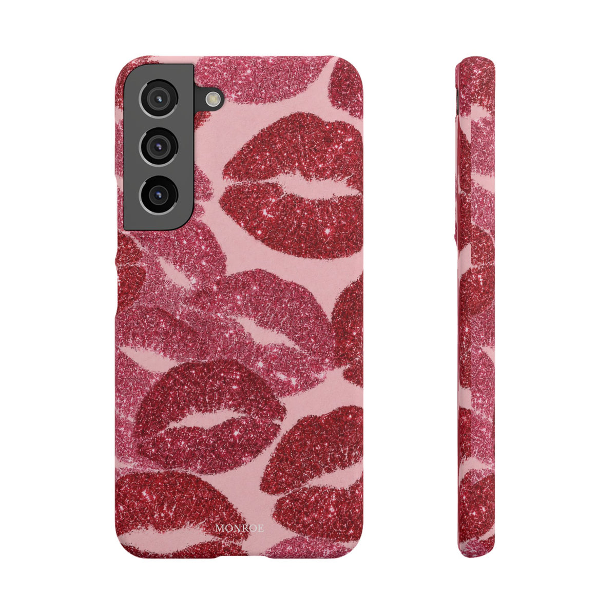 Pink Glitter Kiss Case
