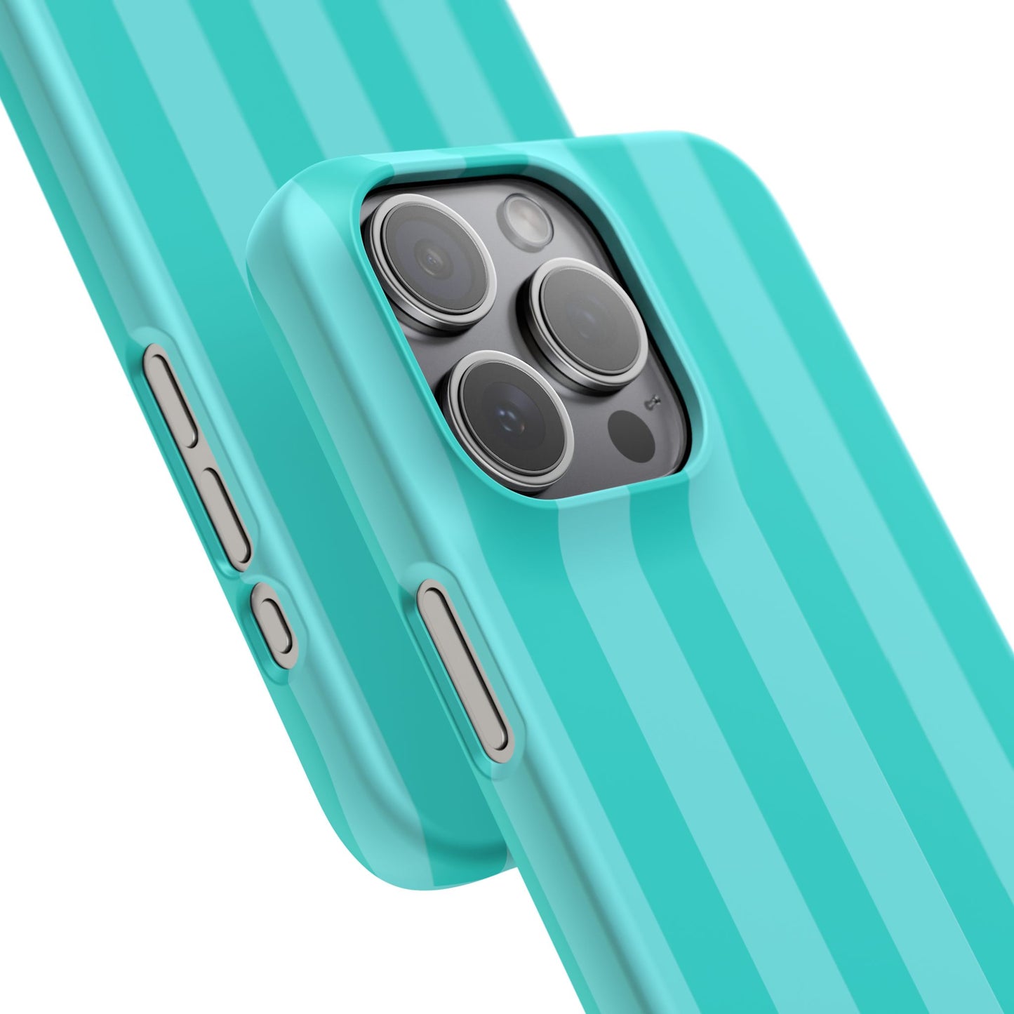 Striped Aqua Case