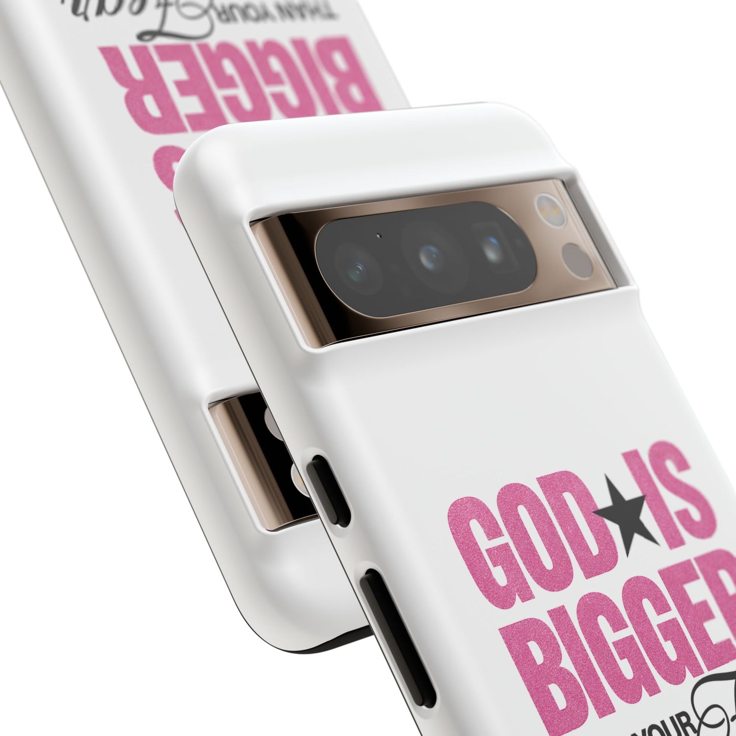 "God Is Bigger Than Your Fear" Tough Case