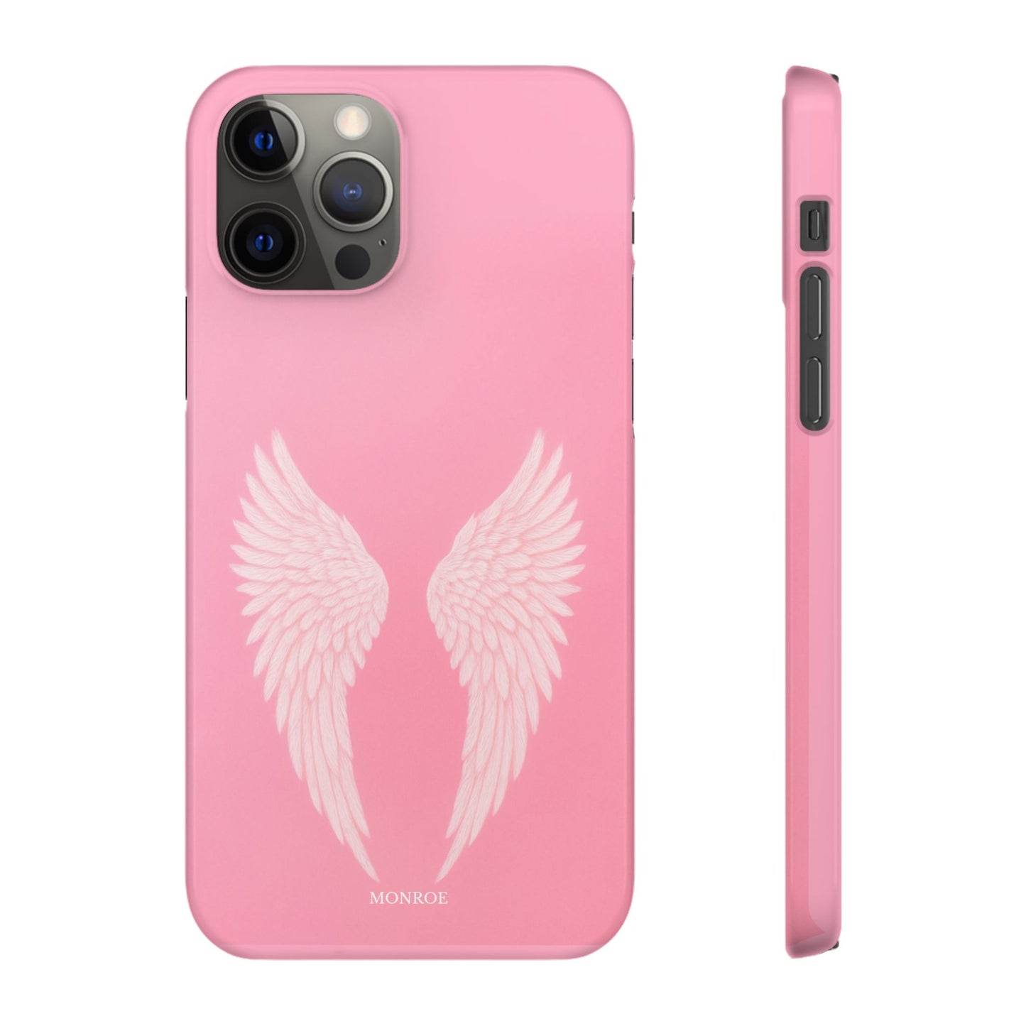 Pink Angel Wings Case