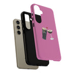 Pint & Wine Glass (Pink) Tough Case