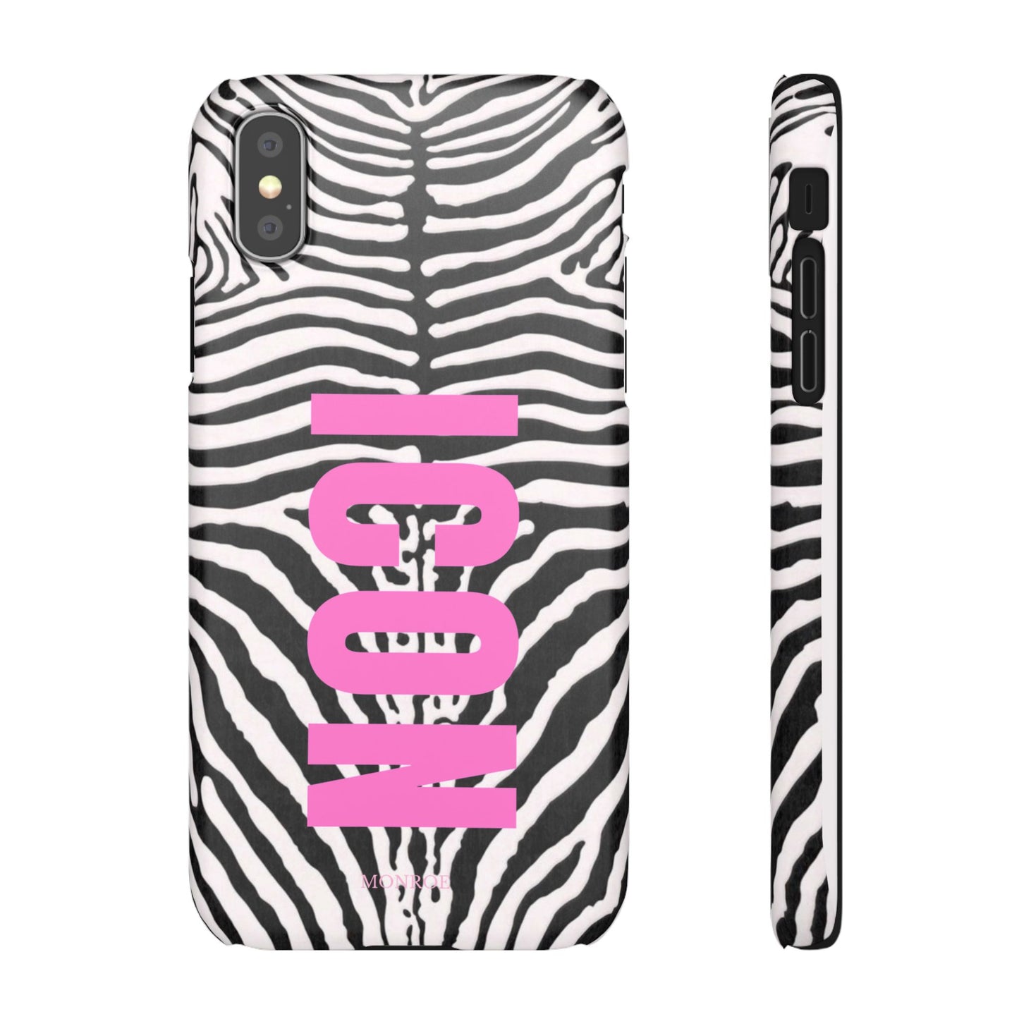 Icon Zebra Striped Case