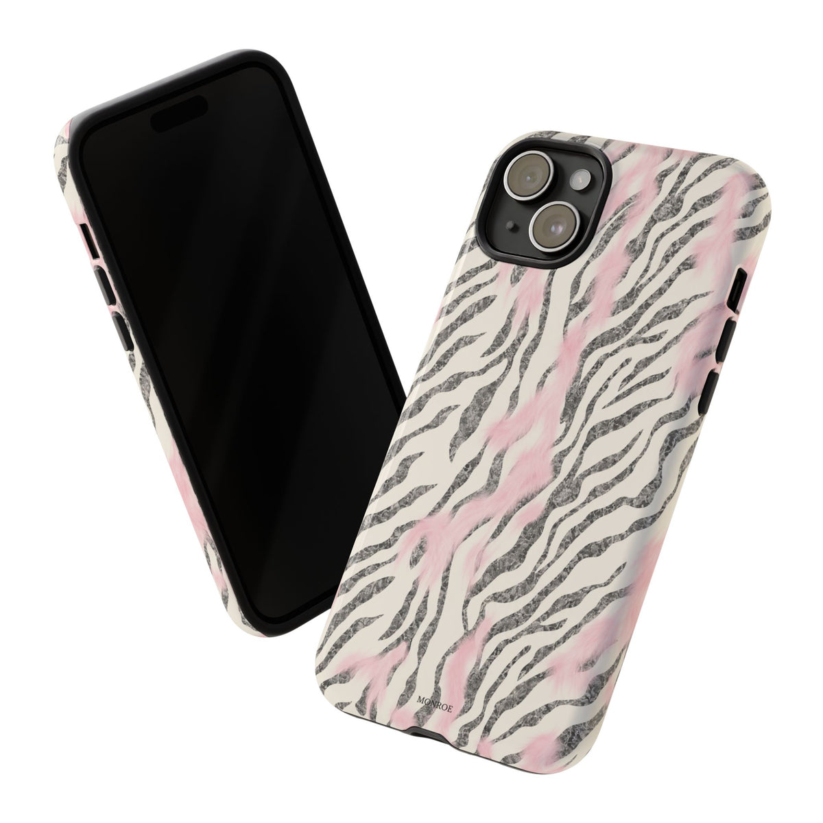 Light Pink Zebra Tough Case